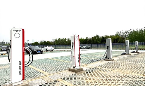 牵手华为，布局数字能源！恒峰g22科技首个液冷超充充电示...